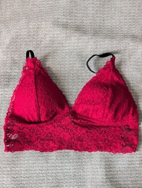 XOXO Red Lace Bralette